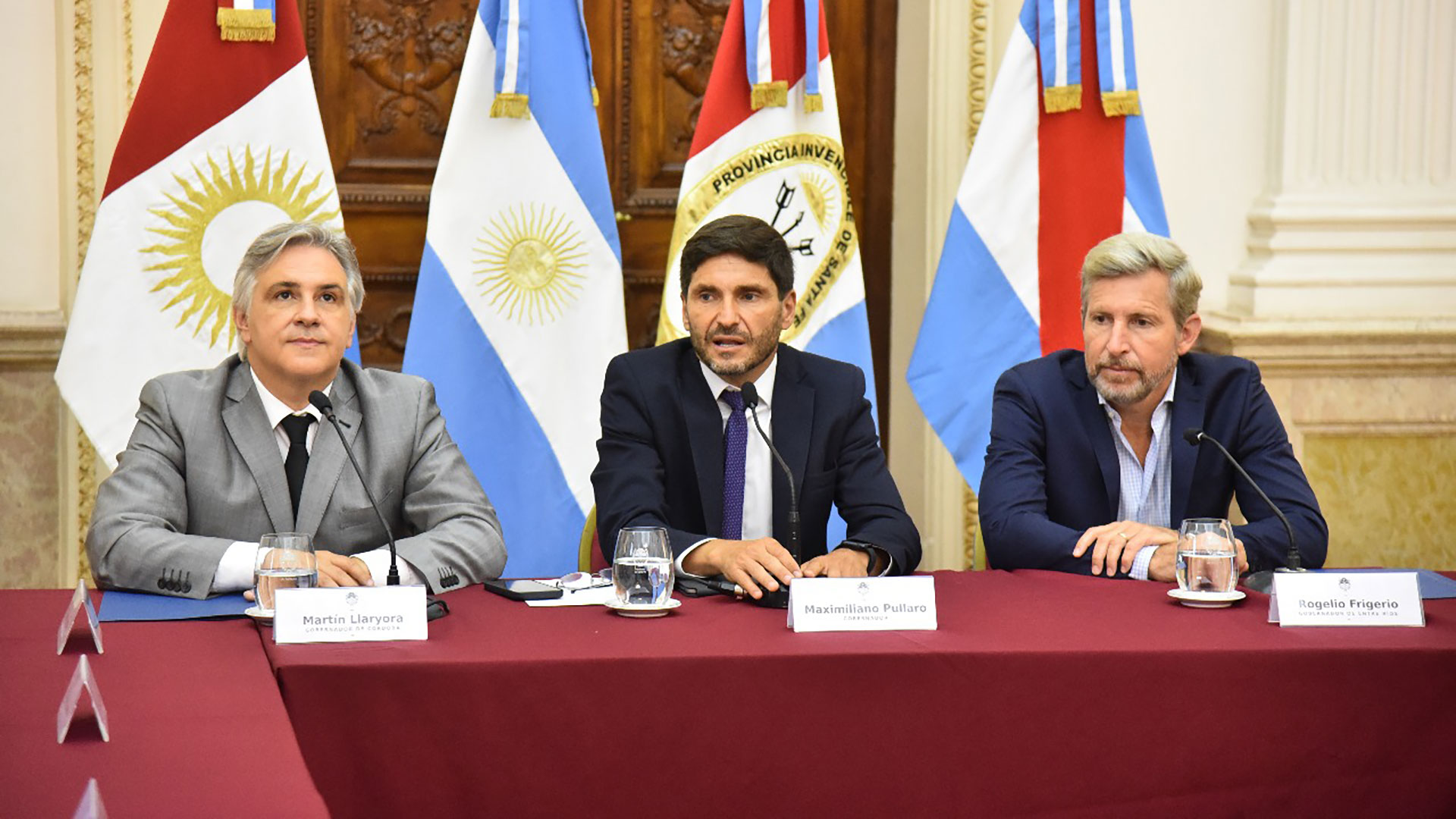 Los gobernadores Pullaro, Frigerio y Llaryora se reunirán con Santilli: le reclamarán por rutas, tarifas y zona fría