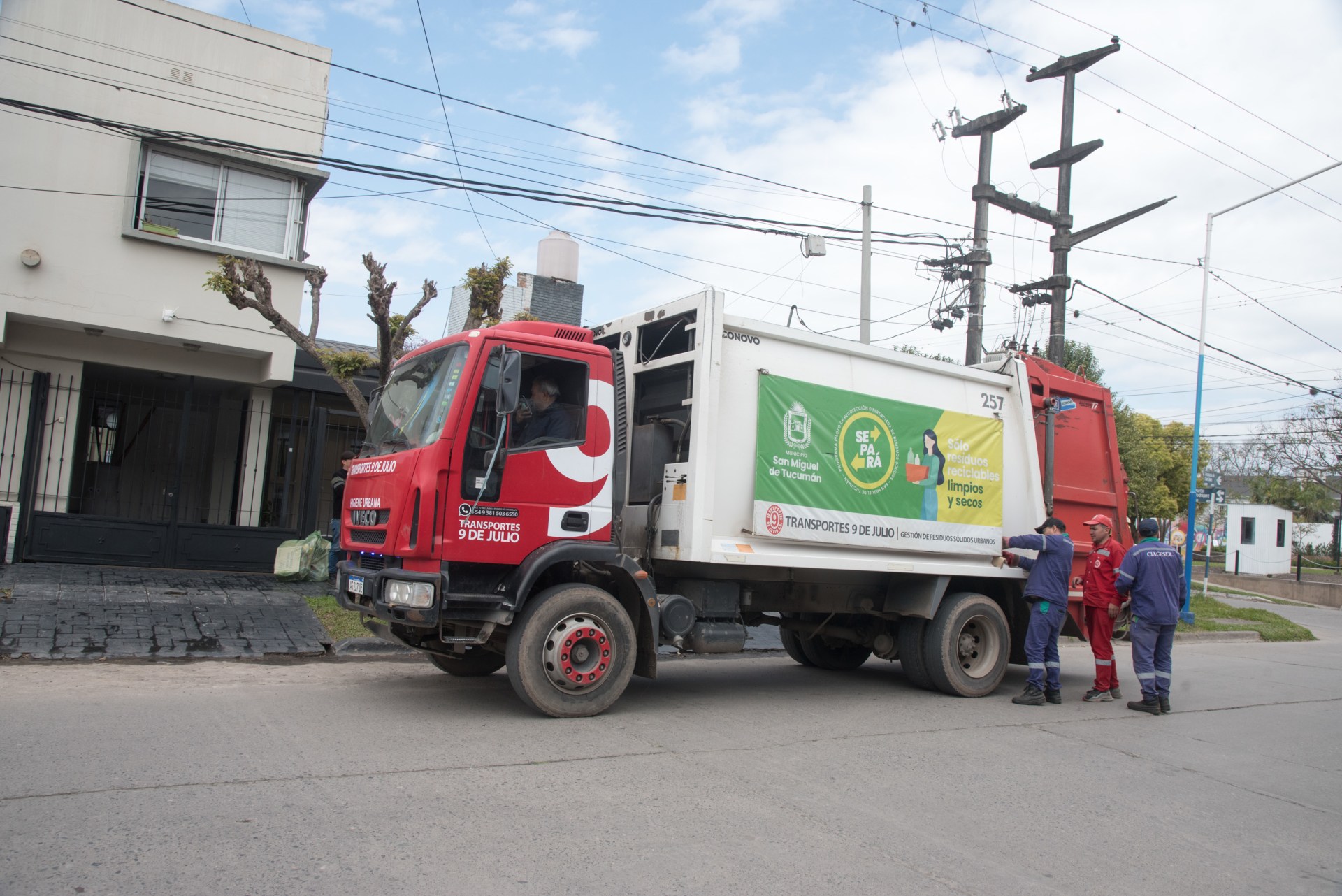 El Municipio amplía la zona de recolección diferenciada de residuos desde el próximo lunes