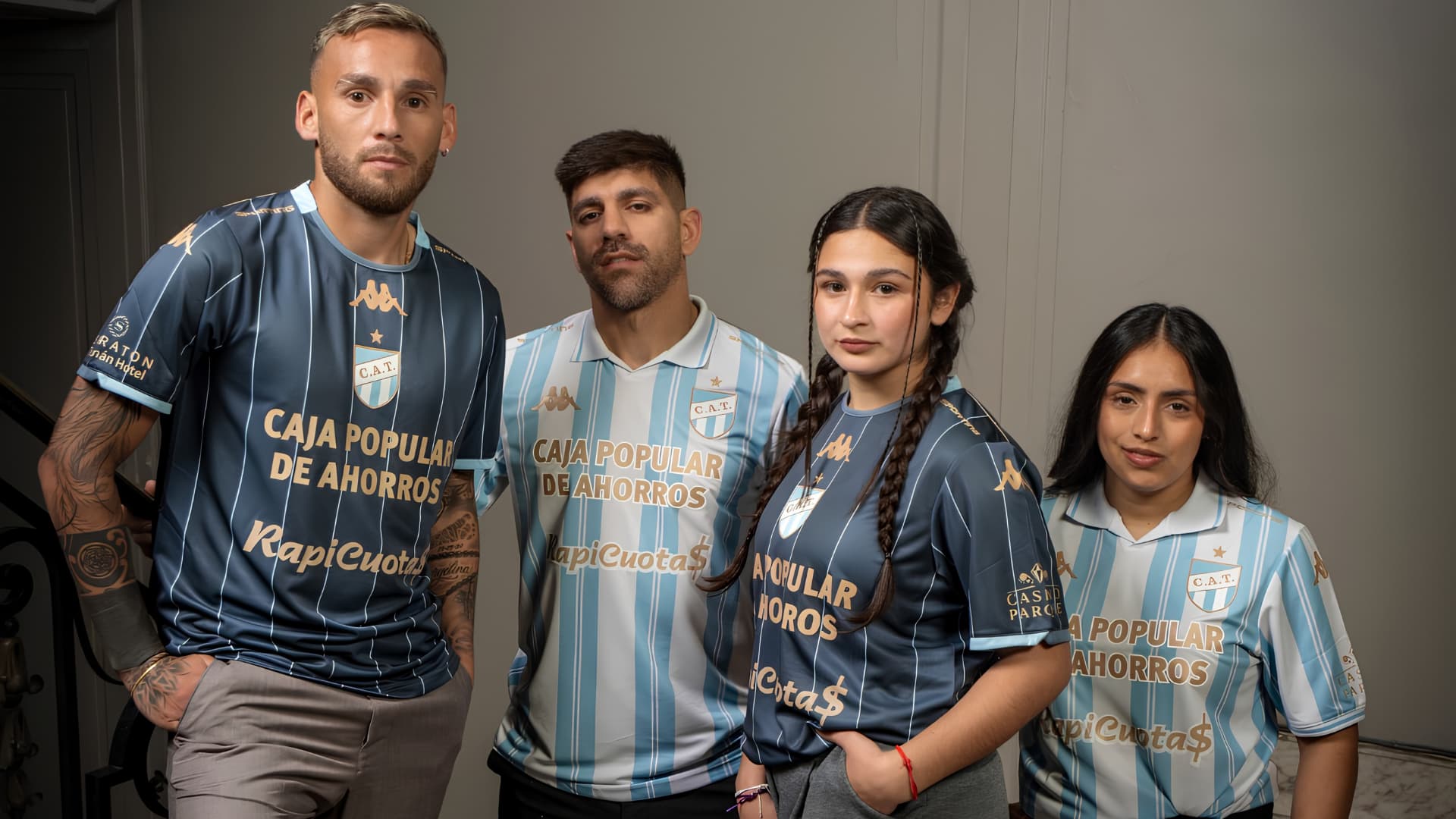 Atlético Tucumán ya tiene nueva piel: Kappa presentó las camisetas inspiradas en la bandera provincial