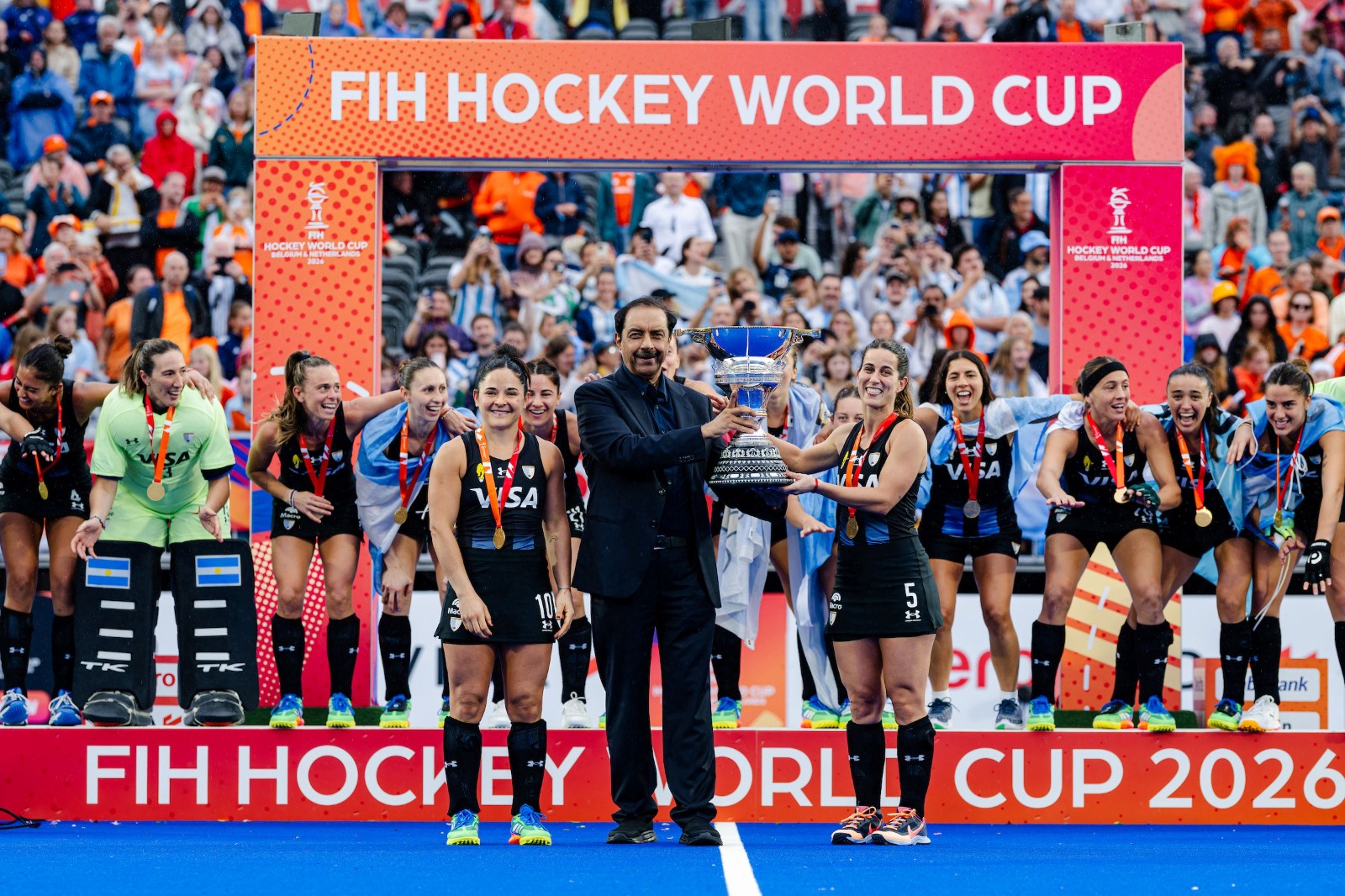 La palabra de las Leonas tras el tercer título mundial: "Lo jugamos con un carácter increíble"