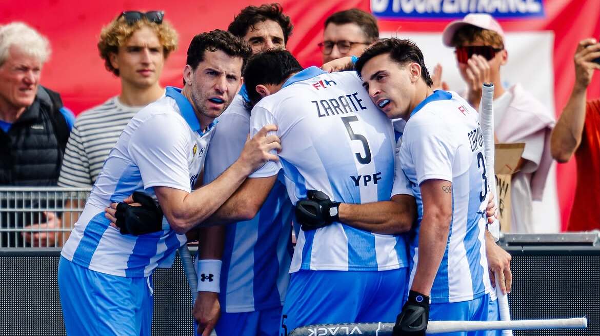 Los Leones vencieron a Países Bajos y se subieron al podio en la Copa del Mundo