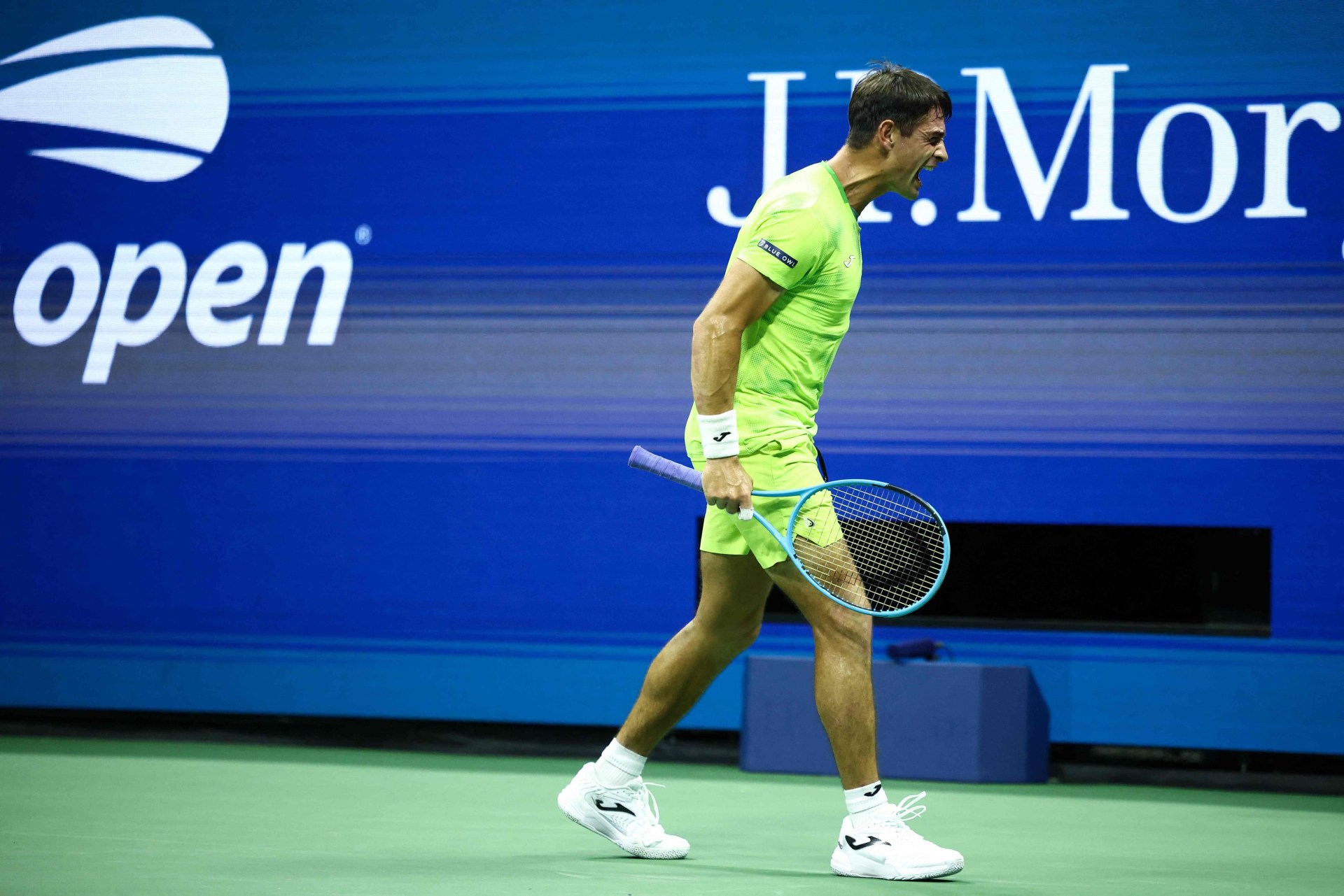 Mariano Navone logró el triunfo de su vida ante Novak Djokovic en el US Open