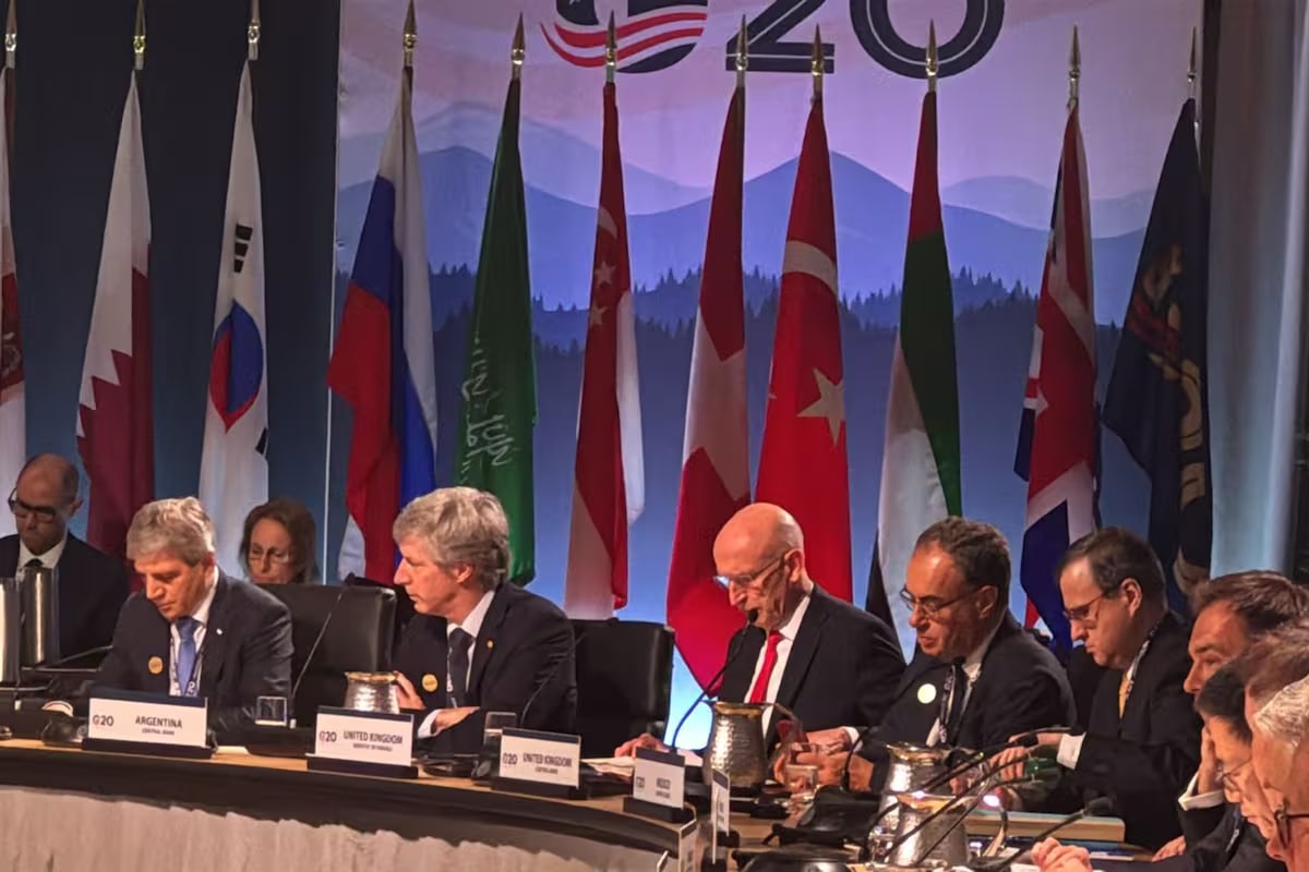 Del recorte del gasto al RIGI: los datos que Caputo presentó ante los ministros de finanzas del G20