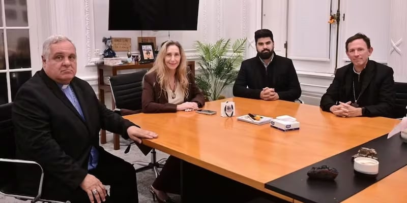 Karina Milei recibió a la cúpula del Episcopado: comenzaron los preparativos por la visita del Papa León XIV