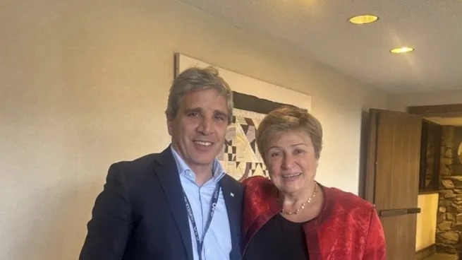 Luis Caputo se reunió con Georgieva en la previa del G20: habló de estabilidad y crecimiento