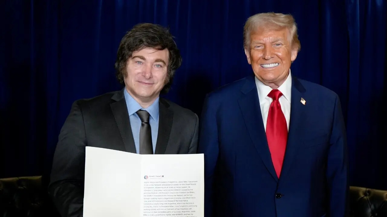 Malvinas: Milei prepara una cadena nacional luego del guiño de Trump al reclamo argentino