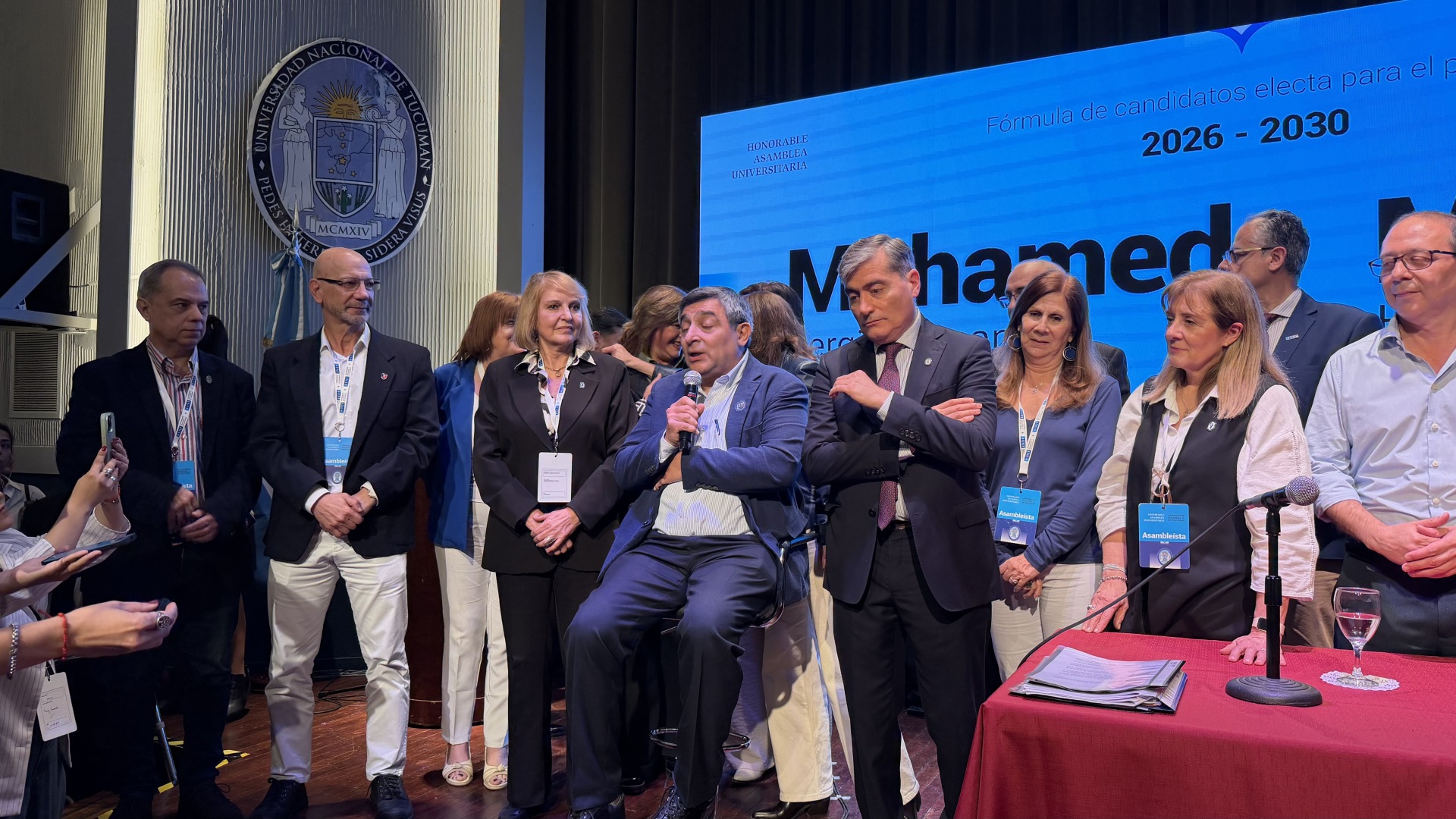 Sergio Mohamed es el próximo rector de la UNT