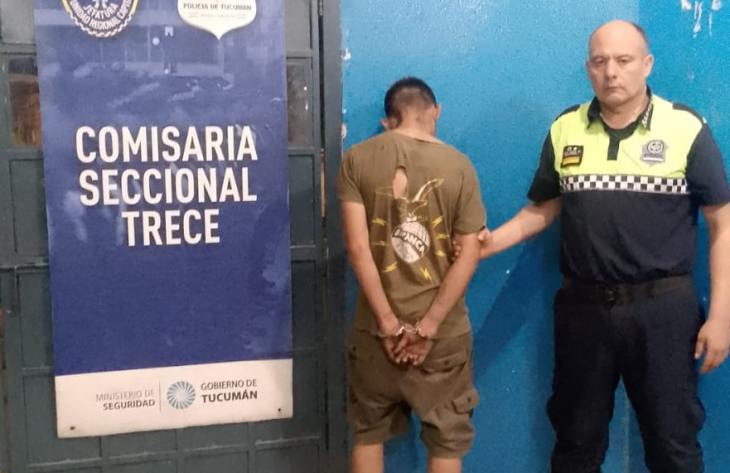 Detuvieron a un hombre de 32 años acusado de robar dinero tras amenazar a una mujer en la vía pública