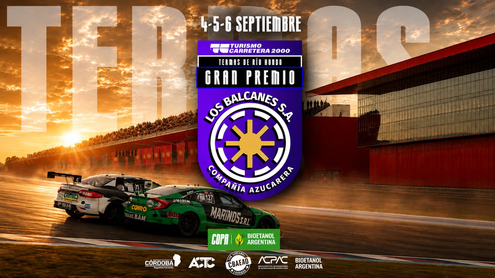 Gran Premio Los Balcanes: horarios, TV y todo lo que hay que saber del TC2000 en Termas