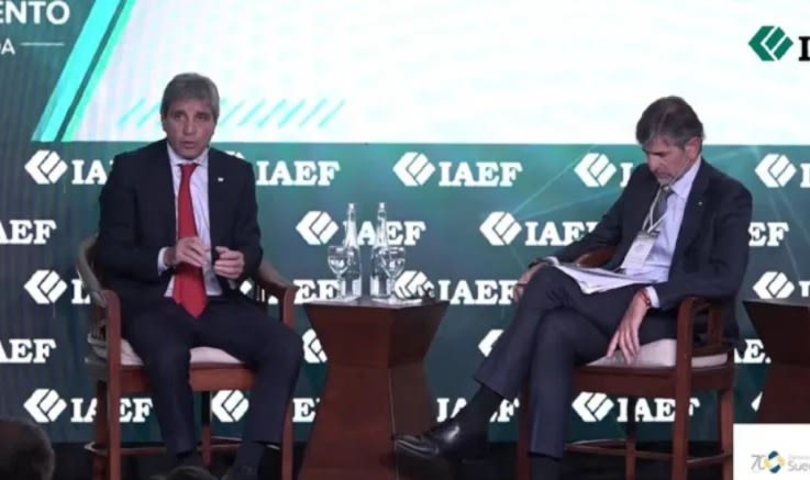 Luis Caputo elogió los anuncios de Milei sobre las Malvinas: “El Presidente hoy es una figura mundial”