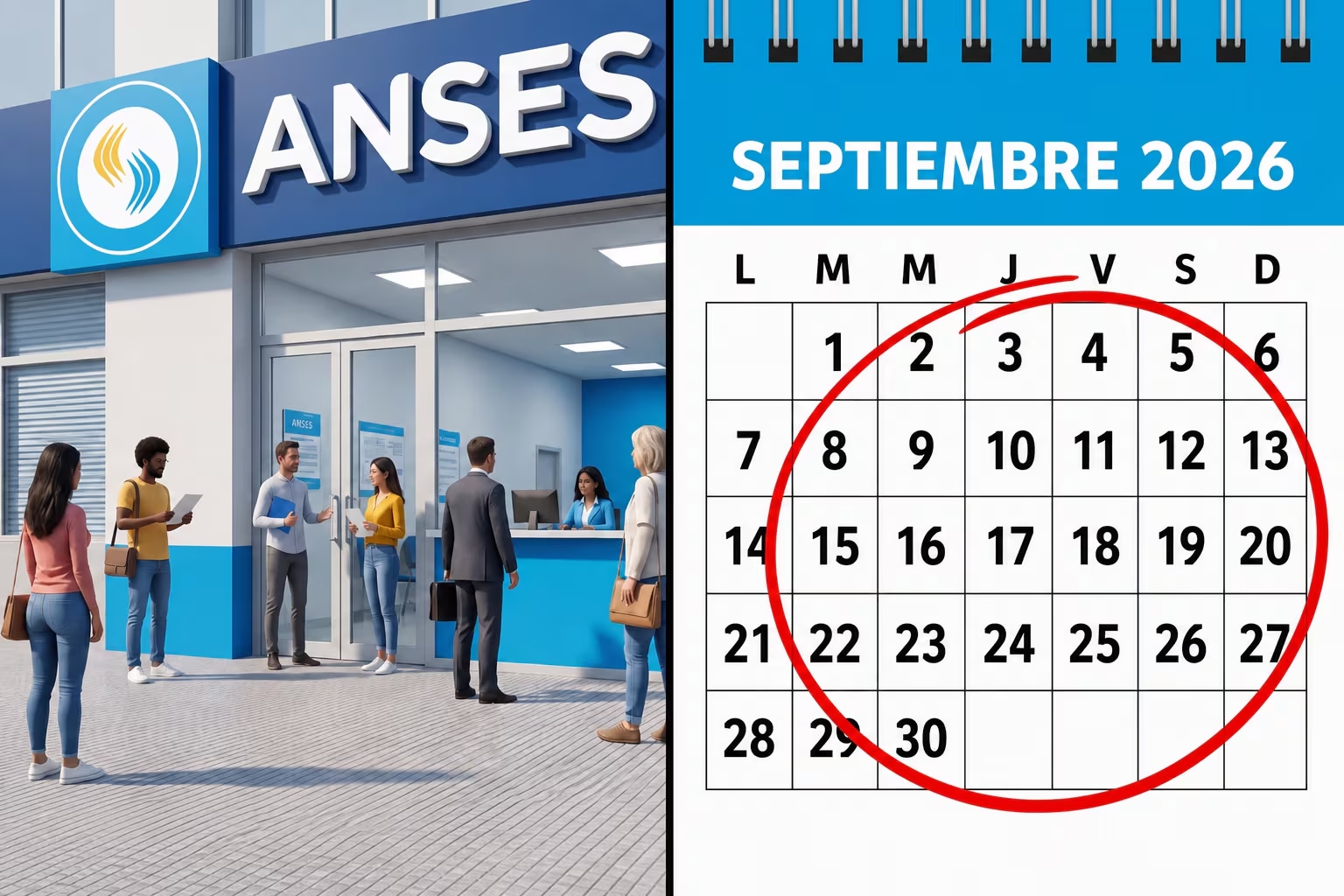 Calendario de pagos: jubilados y pensionados cobran con aumento a partir del  martes 8 de septiembre