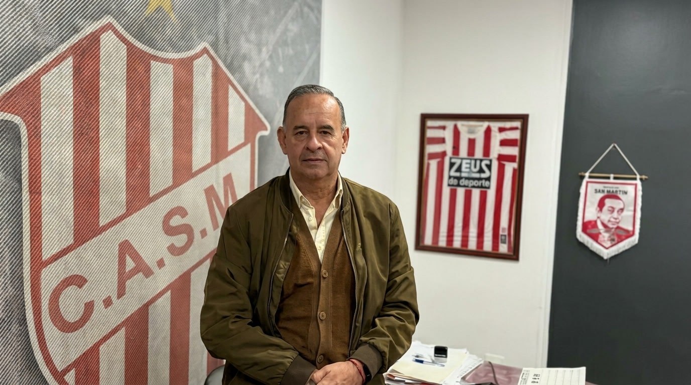Mirkin sobre el presente de San Martín: "Recibimos un club con una deuda cercana a los 800 millones de pesos"