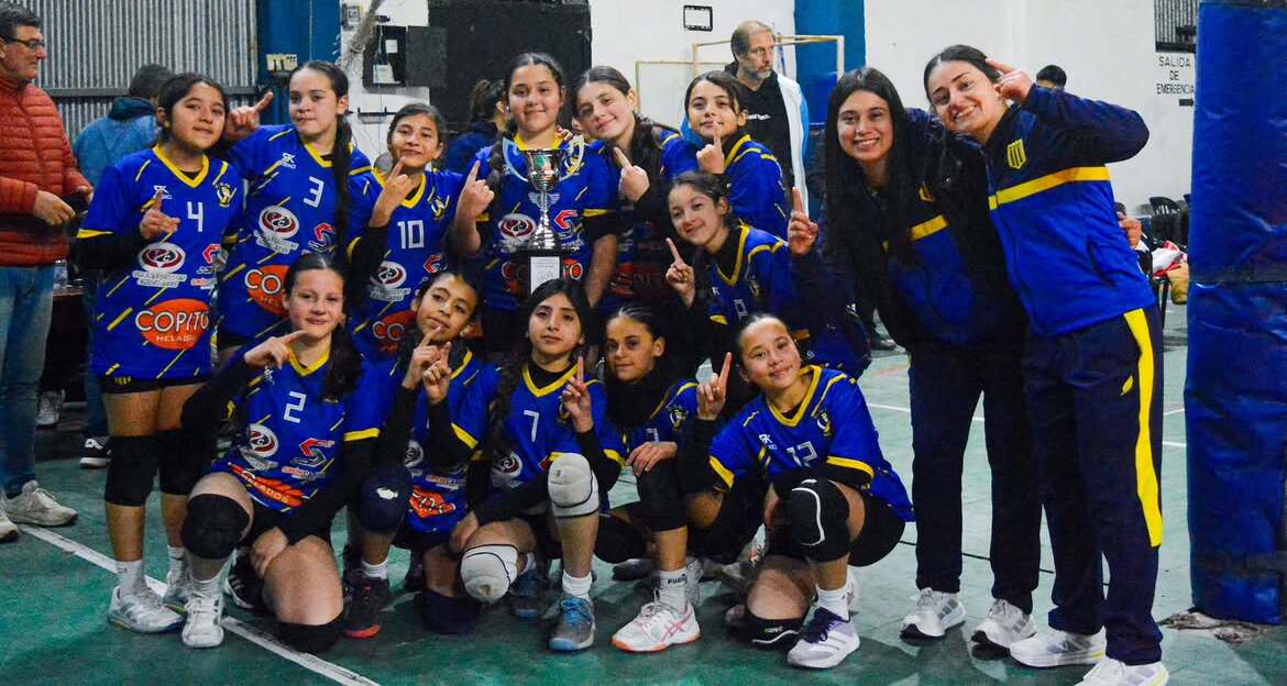 Monteros Vóley y Sportivo Manantial gritaron campeón en el Regional Sub-12