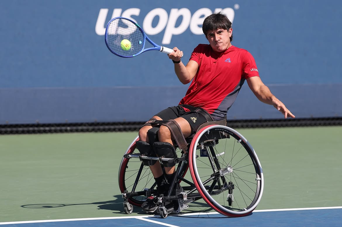Gonzalo Lazarte cerró su participación en el US Open