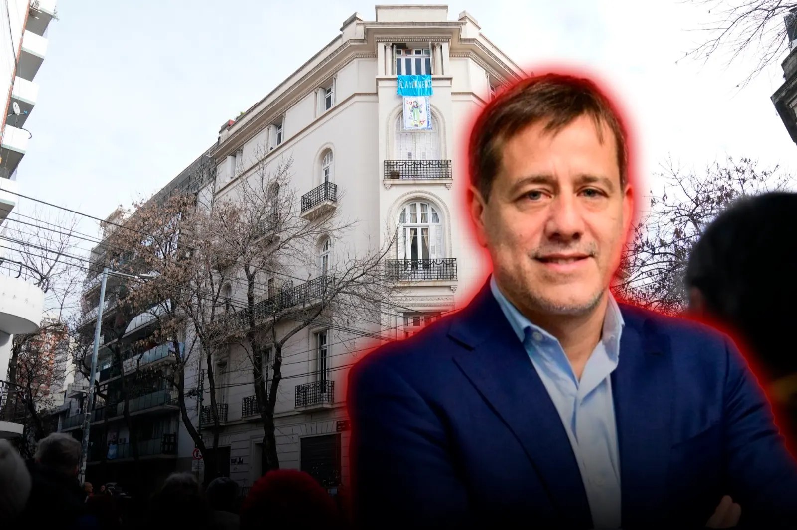 El senador kirchnerista Mariano Recalde tiene un departamento, donde Cristina Kirchner cumple su condena