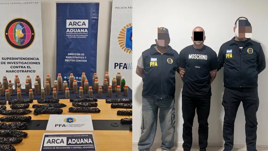 La policía secuestró 52 kilos de éxtasis en el mayor decomiso de la historia del país