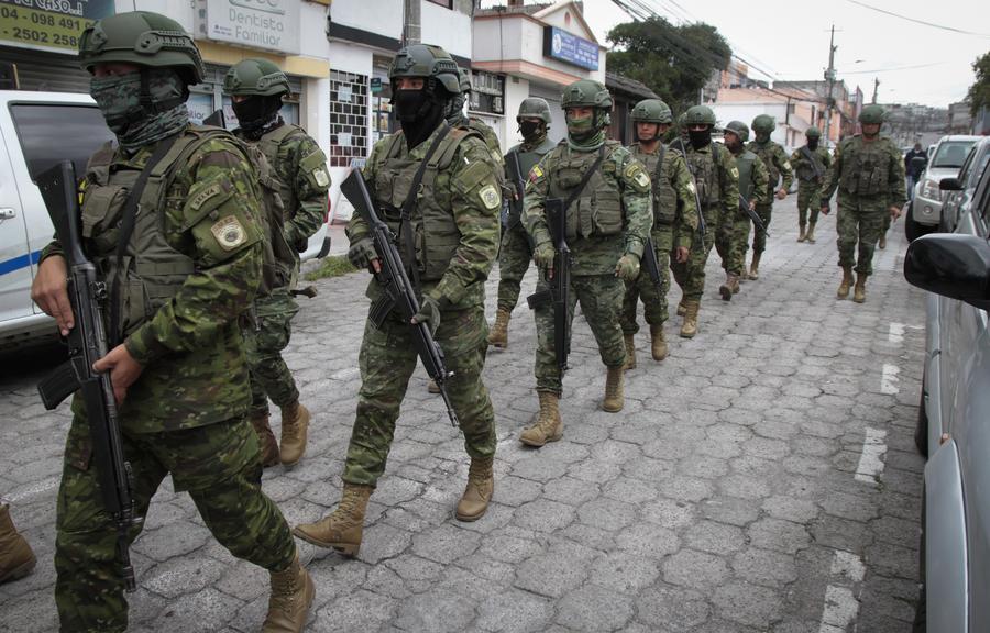 Las Fuerzas Armadas de Ecuador desmantelaron un refugio del Frente Oliver Sinisterra