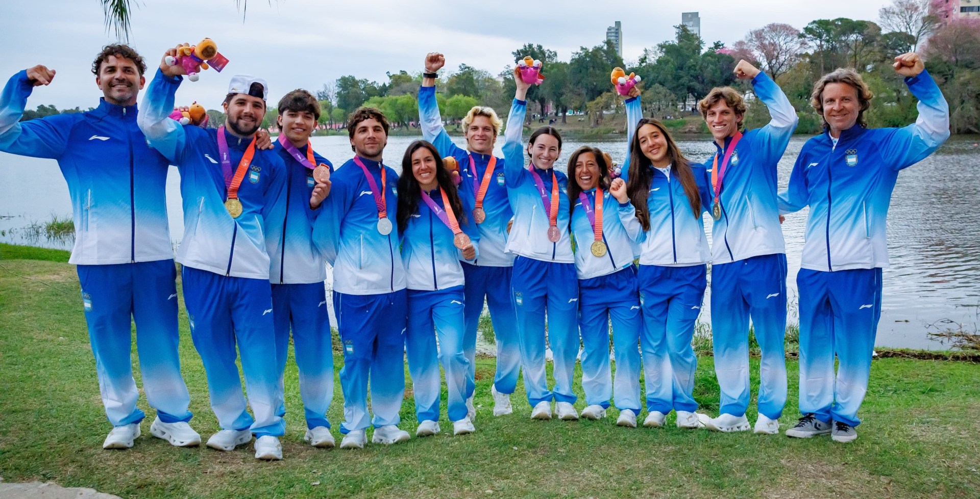 Argentina sumó 25 medallas y estiró su ventaja sobre Colombia en el medallero
