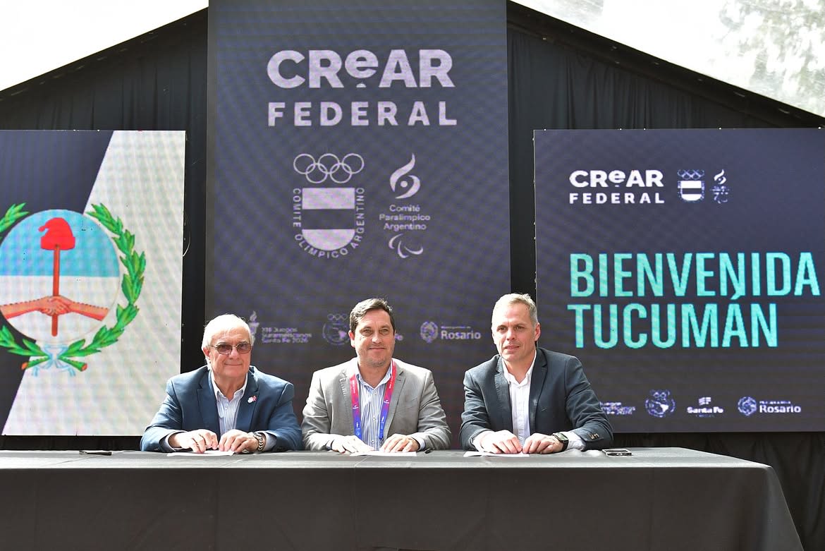 Tucumán firmó su adhesión al CReAR Federal, un programa nacional de deporte