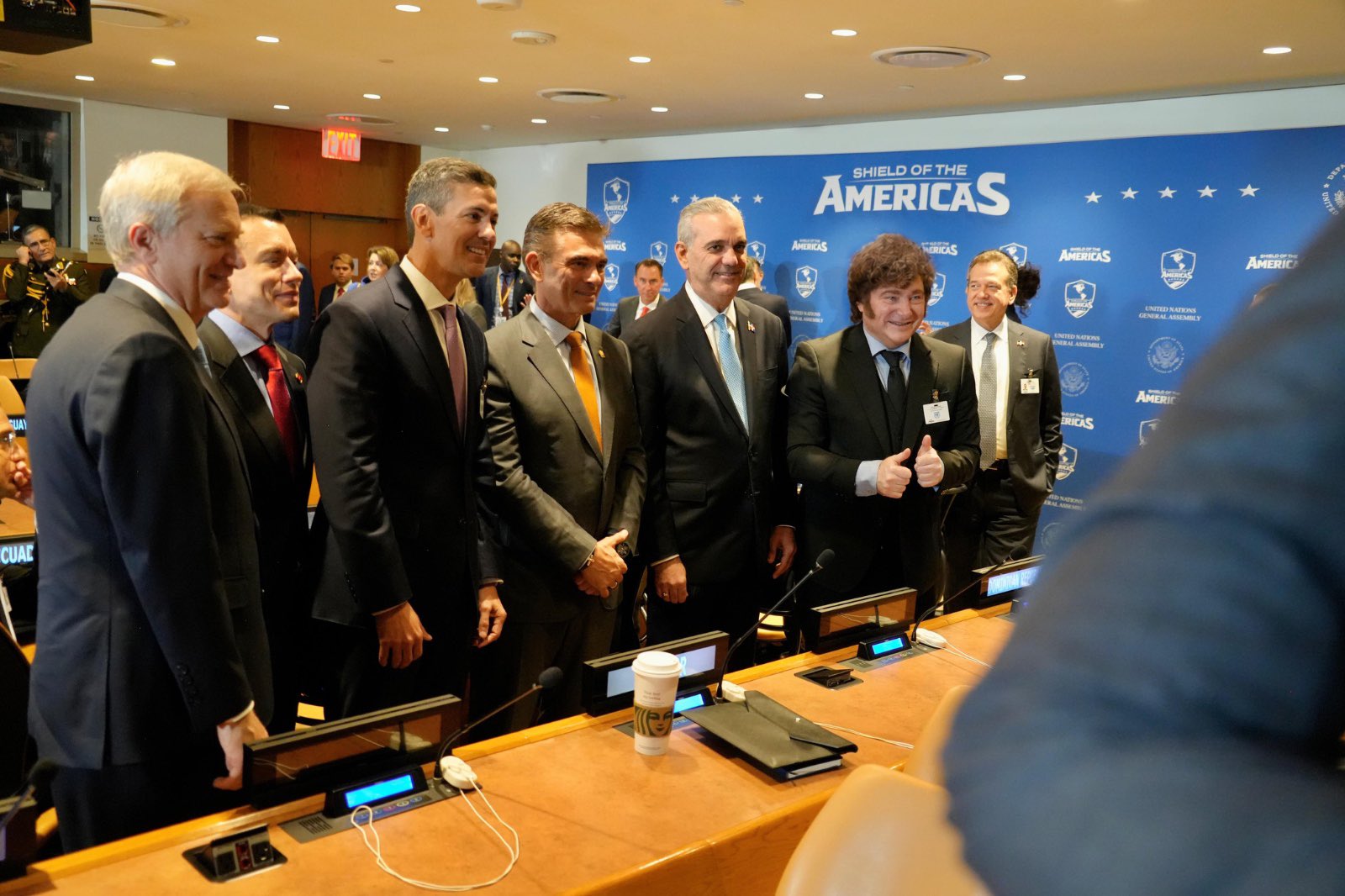 Donald Trump respaldó a Javier Milei en el Escudo de las Américas: “Tuvimos una gran victoria en Argentina”