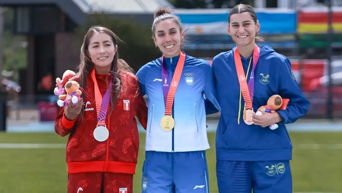 Argentina tuvo un gran día en los Juegos Suramericanos y se afianza en el segundo lugar del medallero