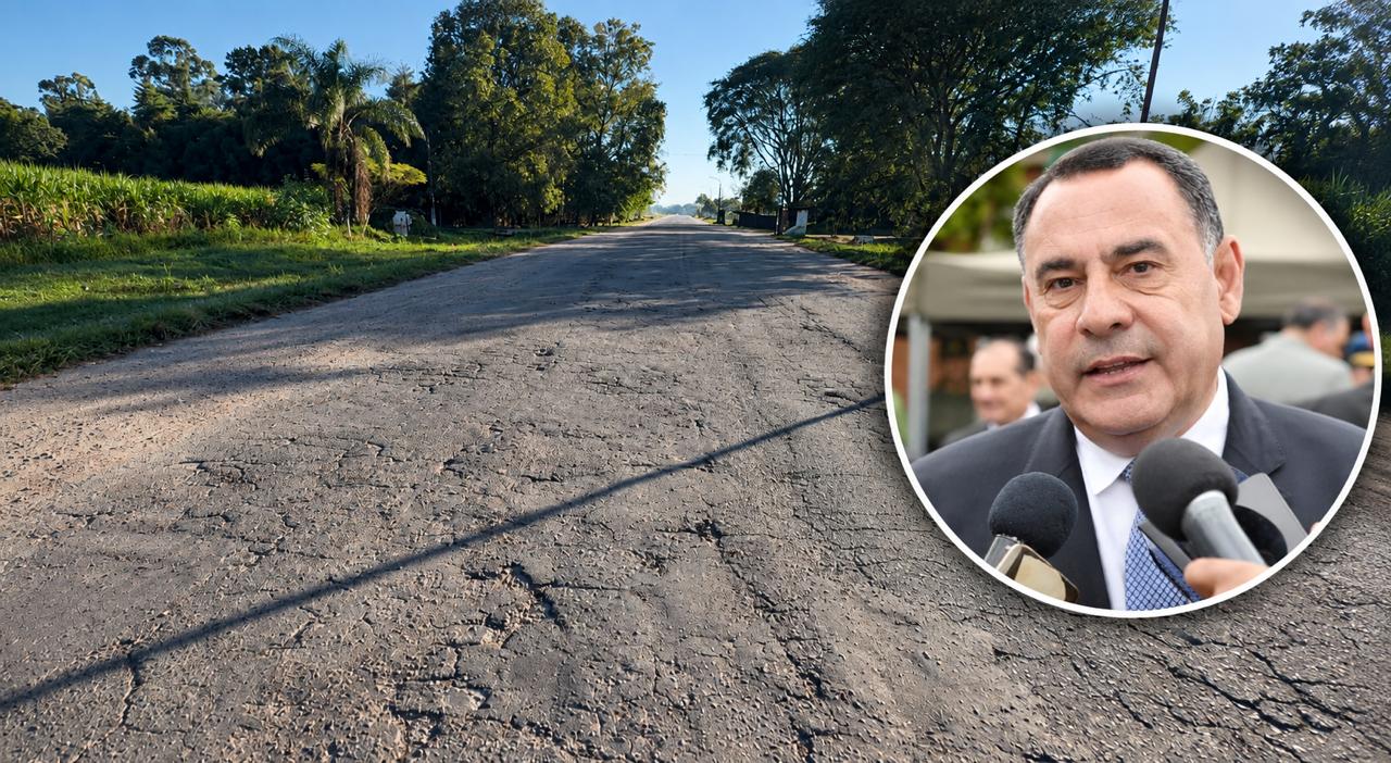 Regino Amado responsabilizó a la Nación por el estado de las rutas en Tucumán