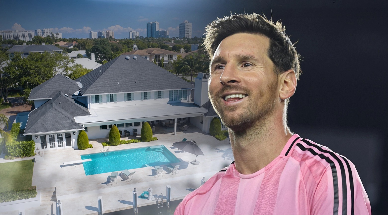 Lionel Messi compró una mansión de U$S 8 millones que está junto a su residencia en Florida