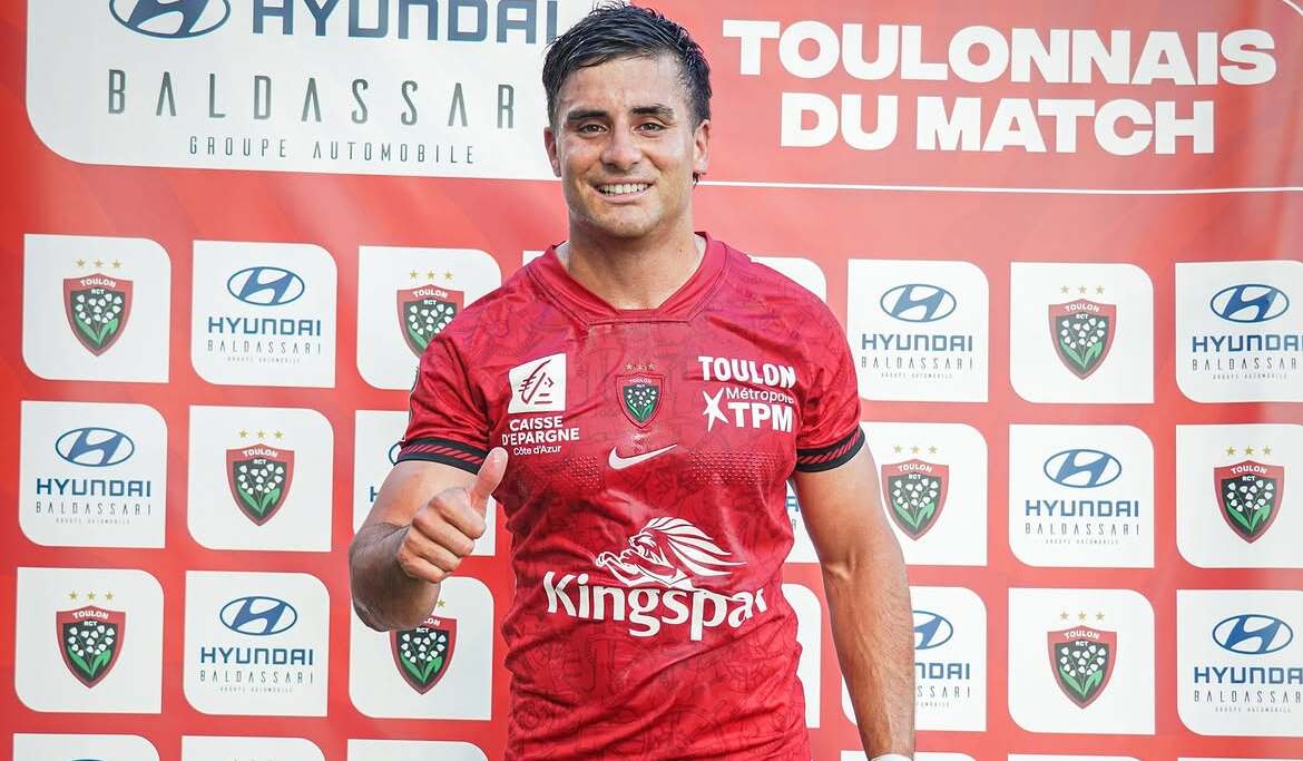Tomás Albornoz se lució en el triunfo del Toulon y fue elegido MVP