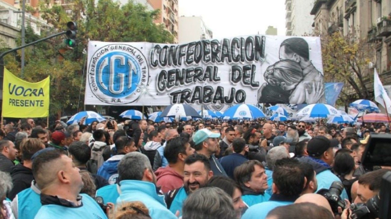La CGT se reúne para definir un plan de lucha: analizan una movilización antes de la llegada de León XIV