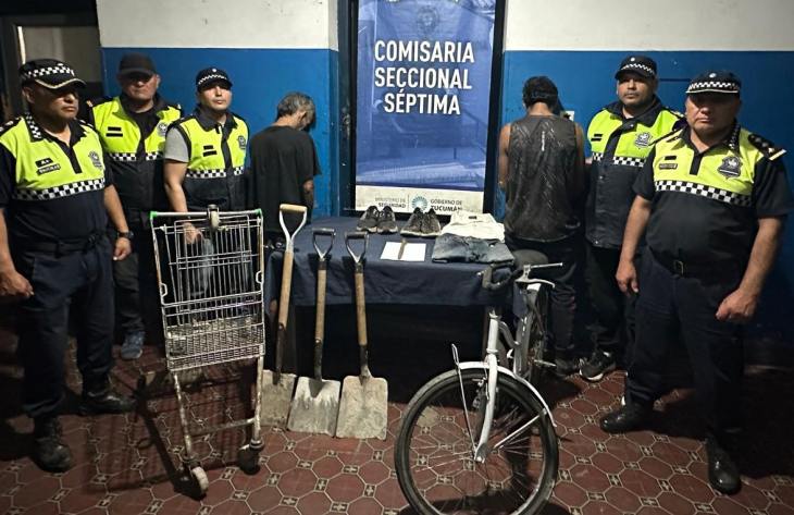 Desbaratan una banda delictiva que operaba con un carrito de supermercado en la Capital