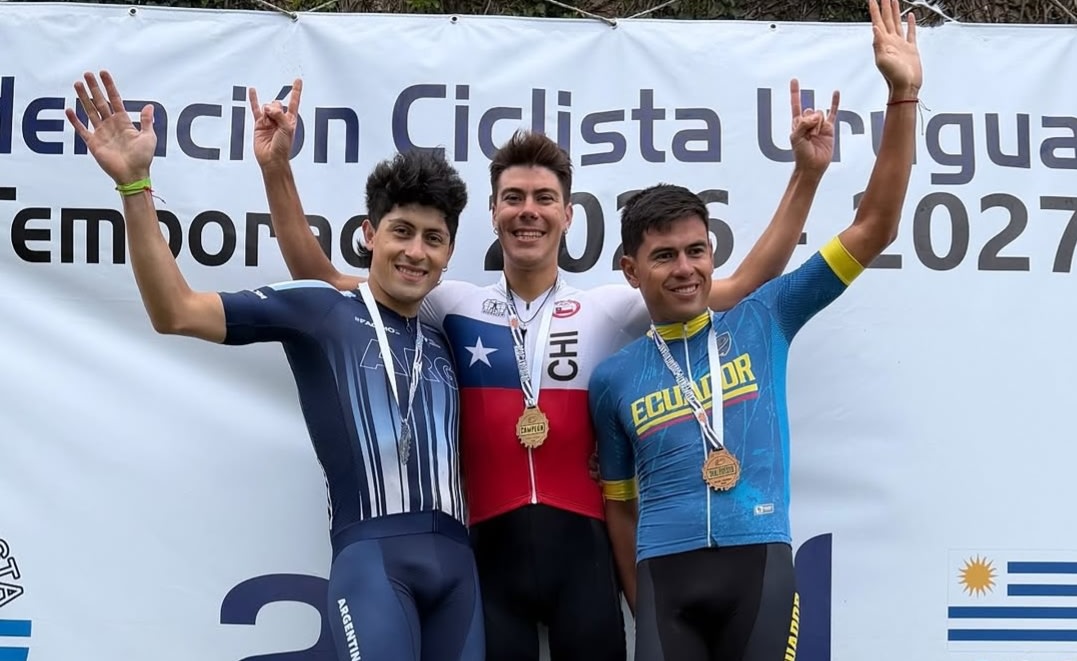 Tres tucumanos hicieron podio en el Sudamericano de mountain bike