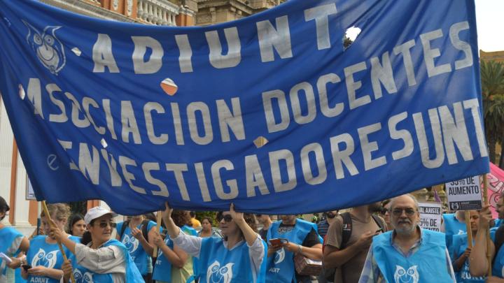 Nuevo paro universitario por 72 horas: ADIUNT confirmó su adhesión en Tucumán