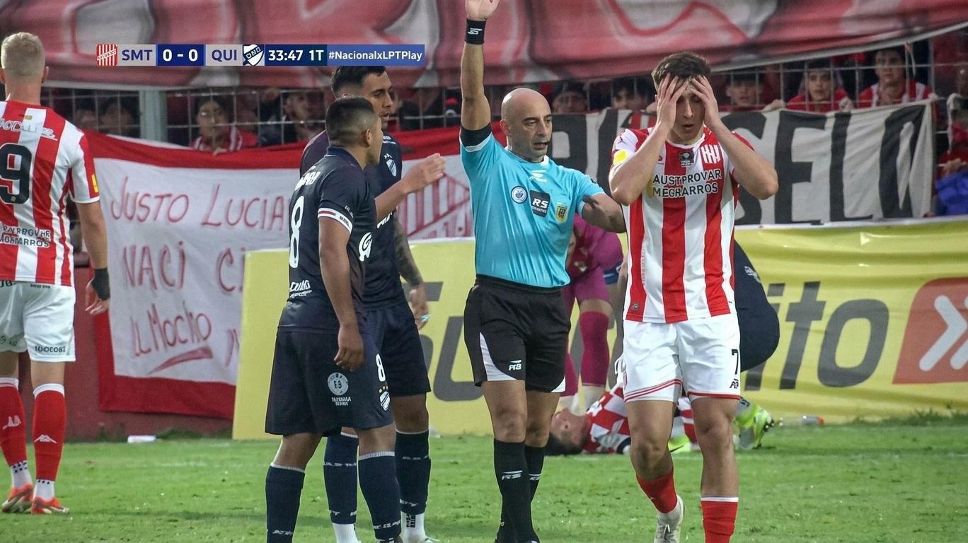 San Martín, otra vez perjudicado: del gol de Veliez al offside a Cabrera, la cadena de fallos que no se corta