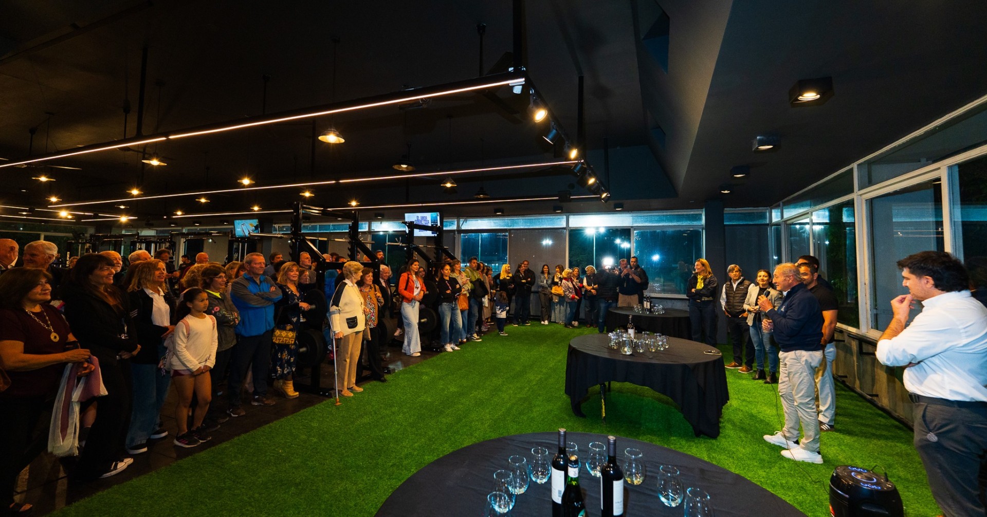 Lawn Tennis inauguró un gimnasio de última generación para sus socios