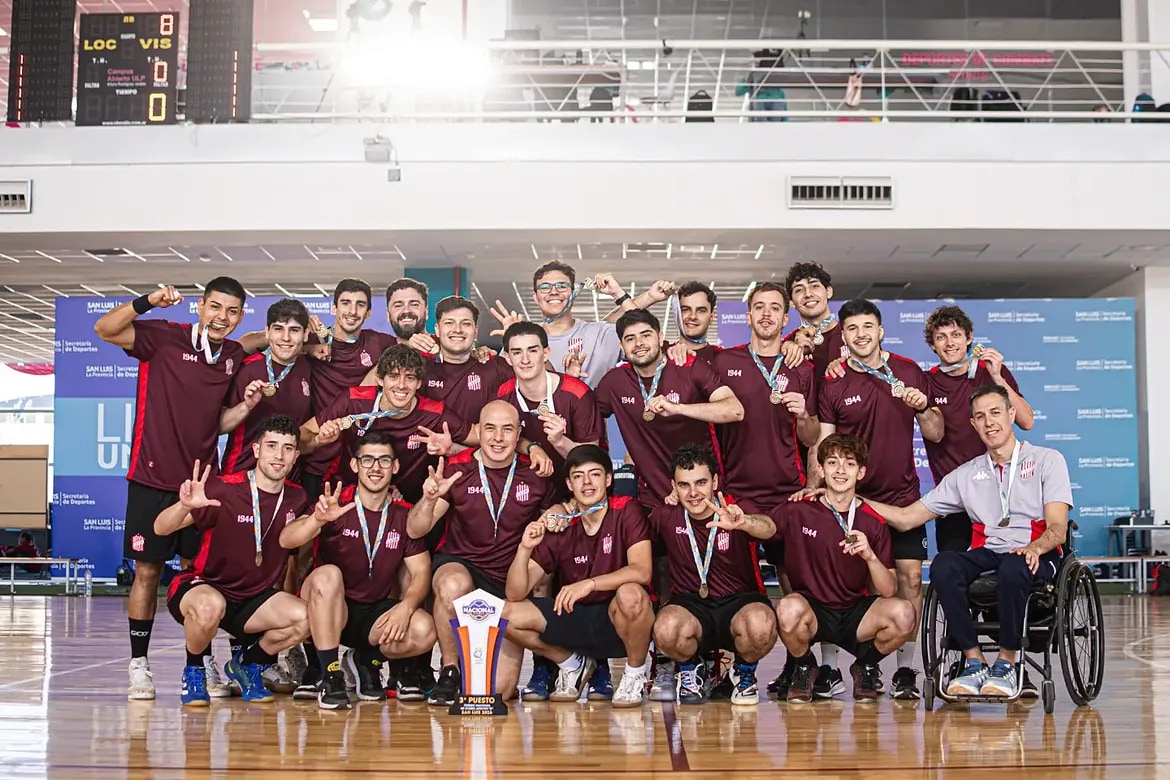 San Martín tuvo una gran semana en el Nacional de Clubes B y se subió al podio