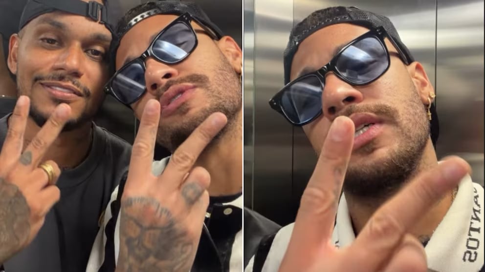 Con un video en redes sociales, Neymar volvió a expresar su cercanía al sector político de los Bolsonaro