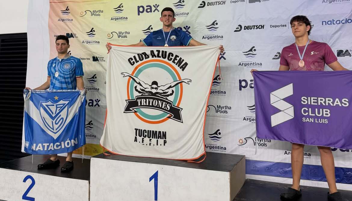 Juan Pablo Torres y una actuación inolvidable en el Nacional junior: dos títulos y un subcampeonato