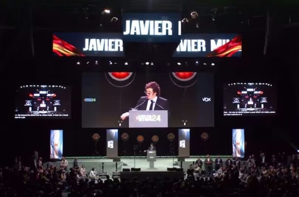 Javier Milei confirmó que viajará para respaldar a la ultraderecha en las elecciones