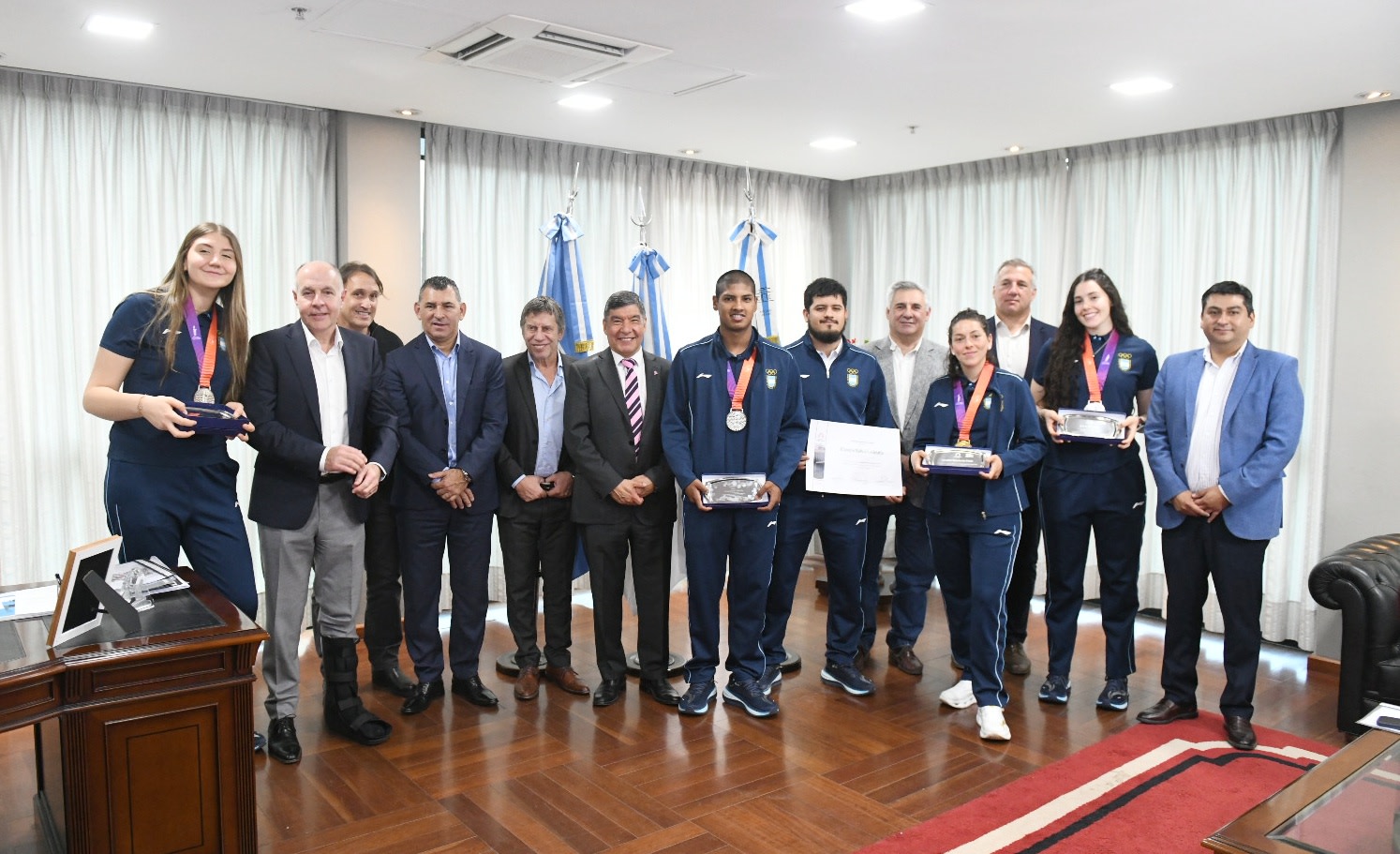 Los deportistas tucumanos que disputaron los Juegos Suramericanos fueron distinguidos en la Legislatura