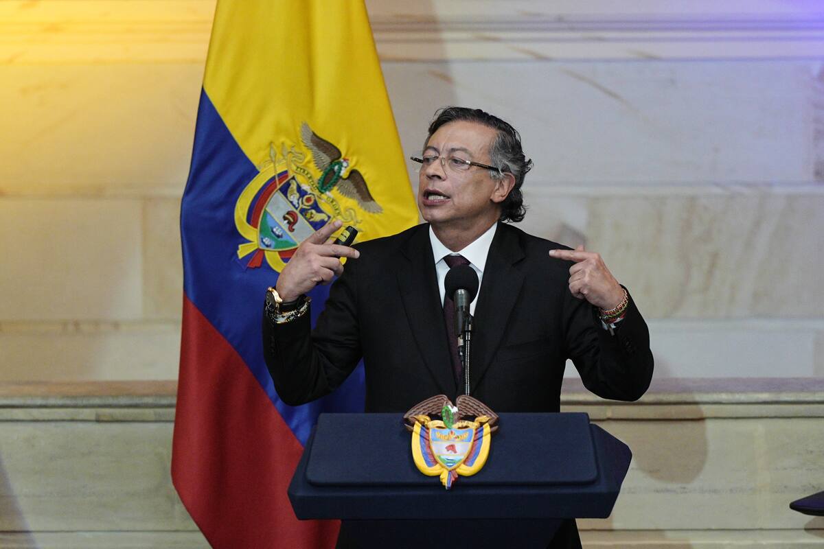 Gustavo Petro aseguró que Estados Unidos lo mantiene sancionado por defender al pueblo palestino