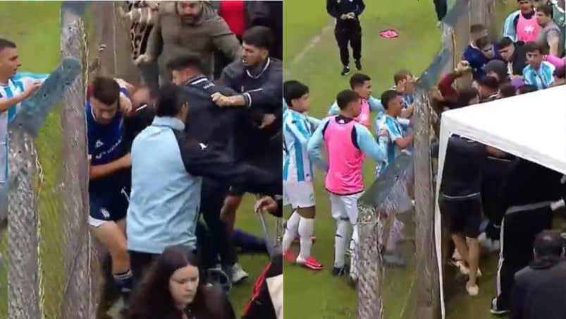 Escándalo en Ojo de Agua: Atlético Tucumán ganó en Reserva y la tarde terminó a las trompadas