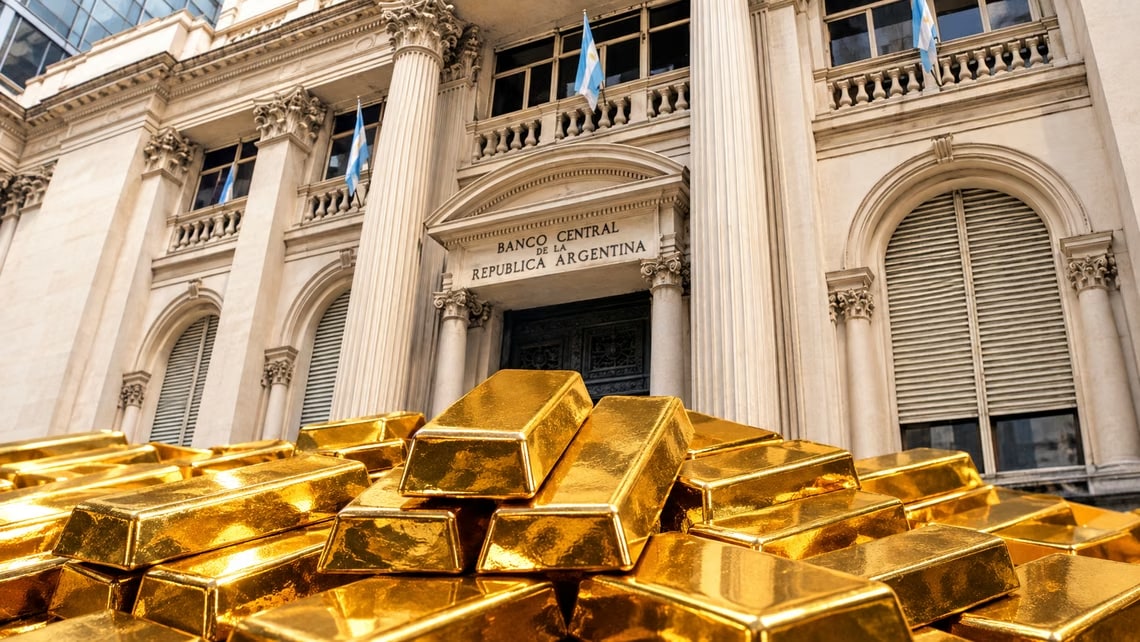 BCRA obtuvo en 2025 un resultado neto positivo de U$S 2.505 millones por su posición en oro