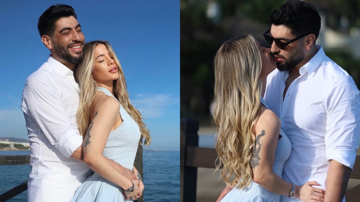 Facundo Moyano y Candela Arizaga se comprometieron en Marbella, en pleno conflicto judicial