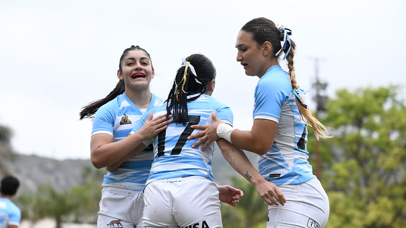 Con aporte tucumano, primer día ideal para las Yaguaretés y los Pumas en el Sudamericano de seven
