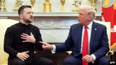 Donald Trump le "da la espalda" a Volodimir Zelenski: “Es hora de que Ucrania tenga un nuevo presidente”