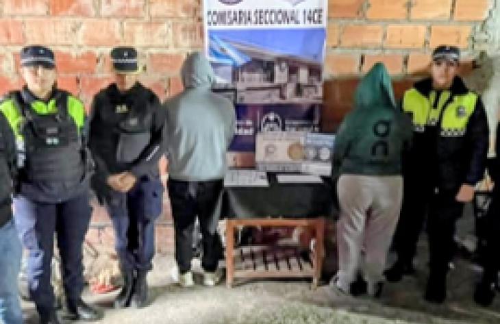 Incautaron 34 dosis de cocaína durante un operativo originado por una denuncia de lesiones
