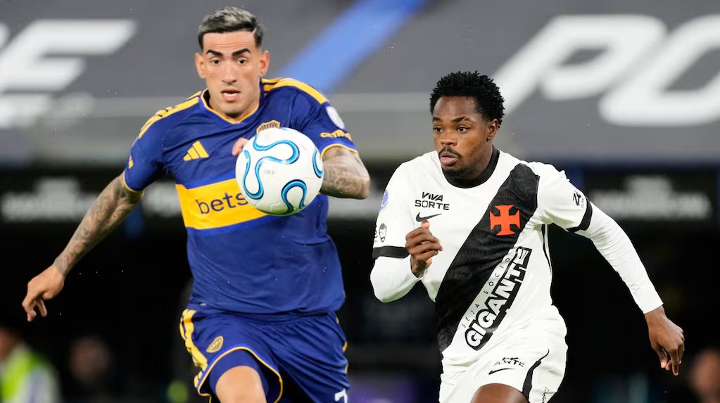 Boca perdió 1-0 con Vasco da Gama en La Bombonera y deberá dar vuelta la serie en Brasil