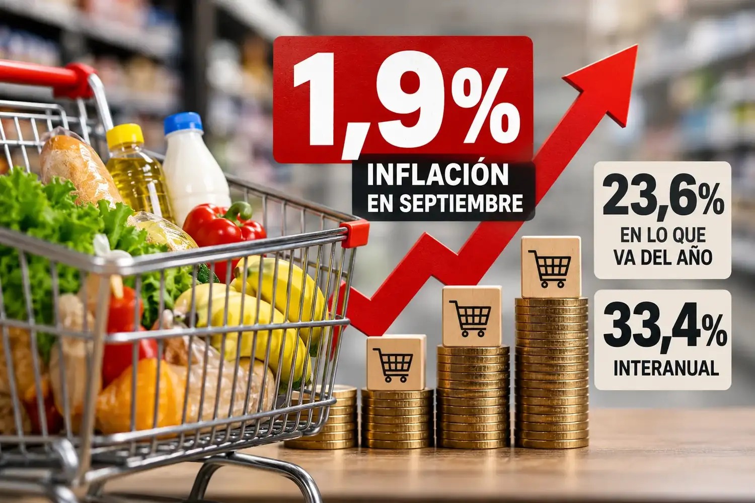 Javier Milei celebró el dato de la inflación de septiembre: el INDEC informó que fue del 1.9% 