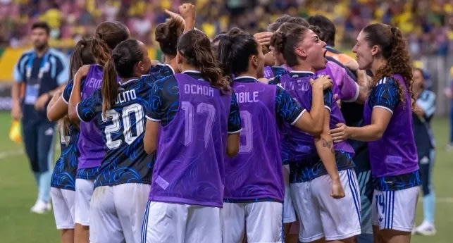 La Selección Argentina femenina logró un histórico empate ante Brasil