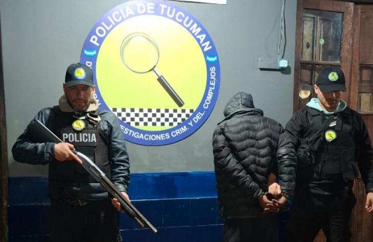 Detuvieron a un joven prófugo buscado por la justicia tras una breve persecución policial
